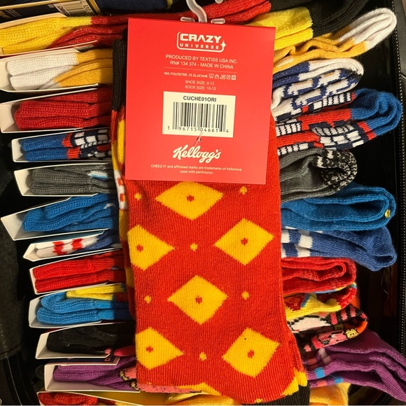 Cheezit Socks - Picture 2 of 2